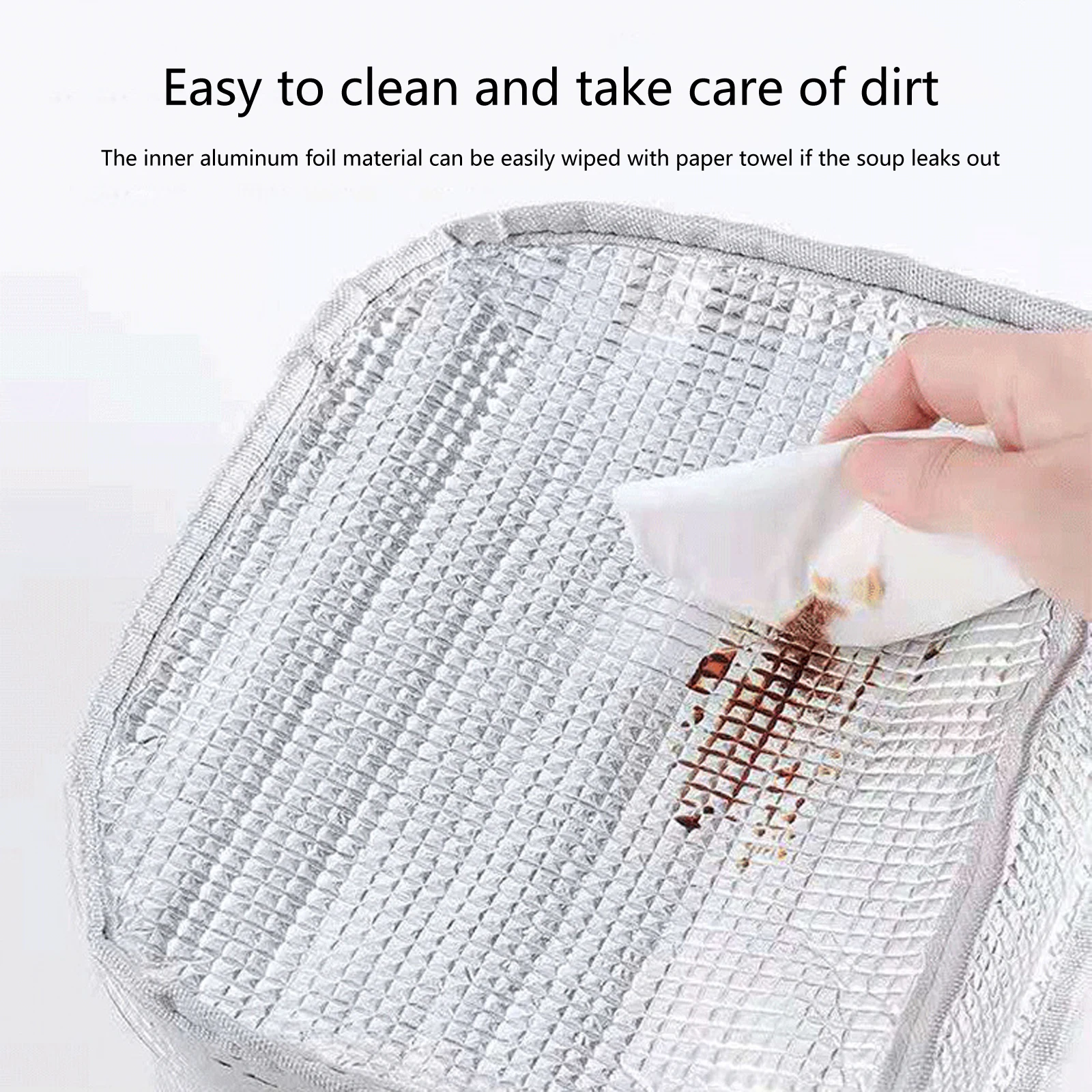 Вместительные однотонные дизайнерские сумки для ланча женщин детский Ланч-бокс