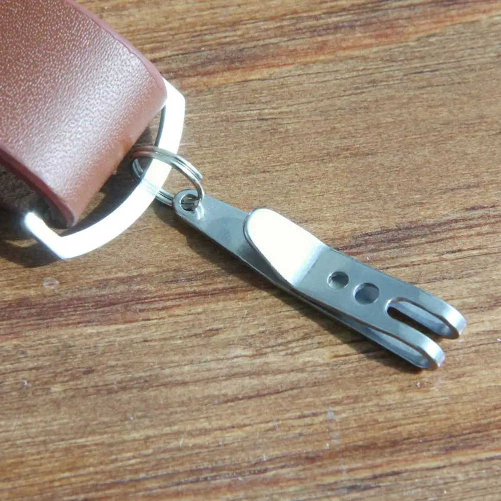 

5 шт. Карманный подвесной зажим для повседневного использования с кольцом, карабином, наружная подвесная цепочка, Охотничьи аксессуары, кол...