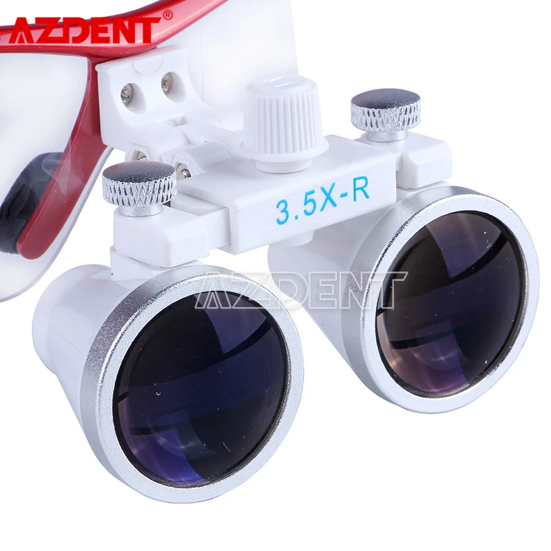 Стоматологическая лупа 3 5x R бинокулярная хирургическая медицинская для