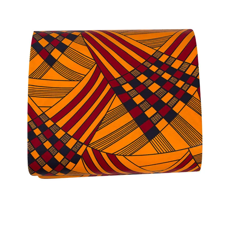 Анкара Африканский принт батик ткань 100% хлопок настоящий воск Tissu Африка швейный