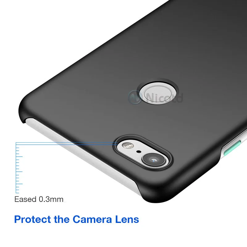 Google Pixel 4 4xl 3a 3axl 3XL 3 2 Full Cover Luxury hard Plastic Matte PC Cell Phone Cover for Google Pixel 2XL XL 2 3 Bags