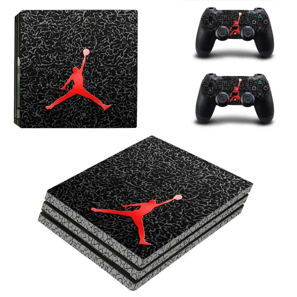 Наклейки для PS4 Pro PS 4 Play station наклейка с Джорданом наклейки PlayStation консоль и