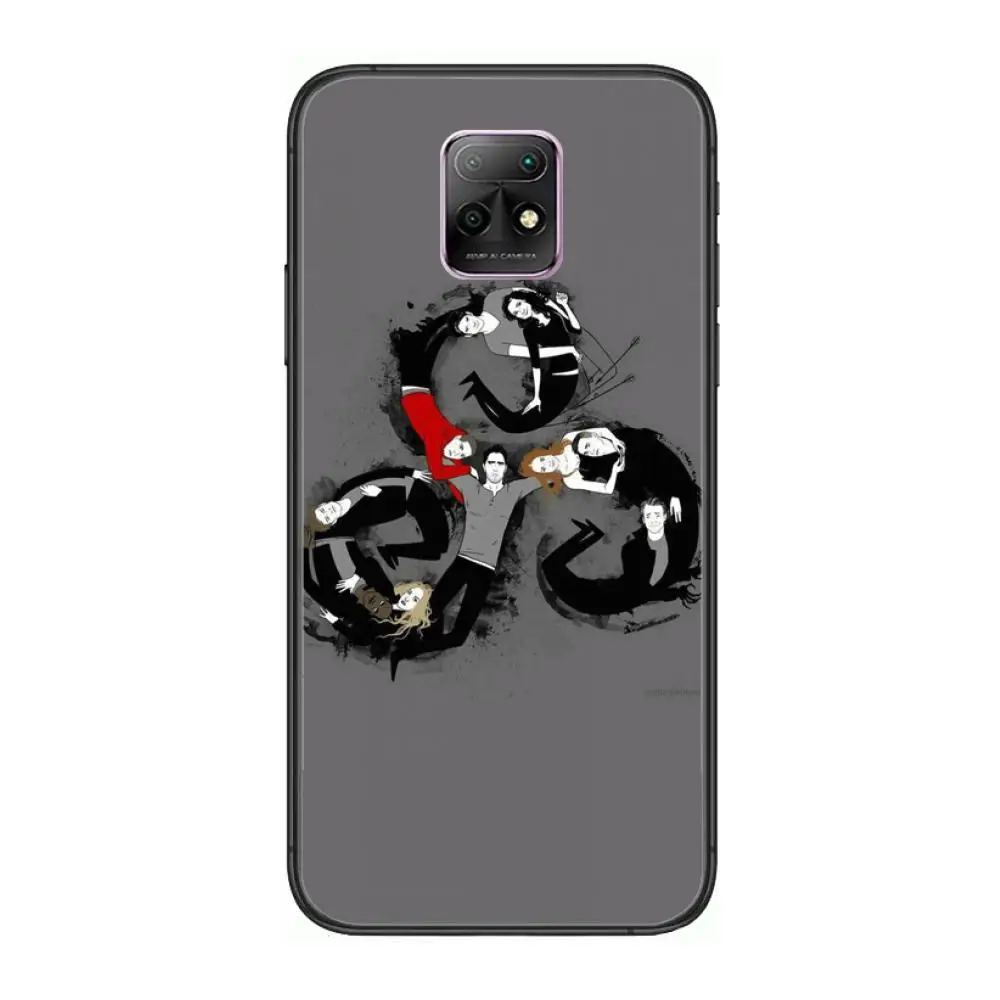 

Prime Art Teen Wolf Stilinski Phone Case For XiaoMi Redmi 10X 9 8 7 6 5 A Pro S2 K20 T 5G Y1 Anime Black Cover Silicone Back P