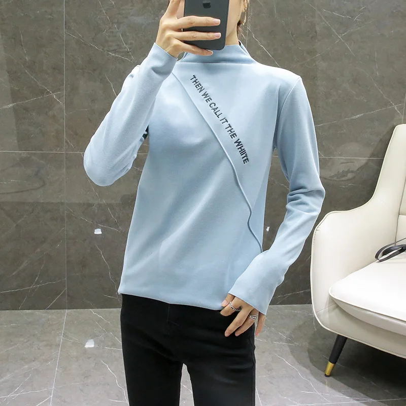 

Dralon Women Knitted Sweater Winter Warm Slim Soft Female Pullover Not Easy To Fade Breathable Turtleneck Long Sleeve Jumper