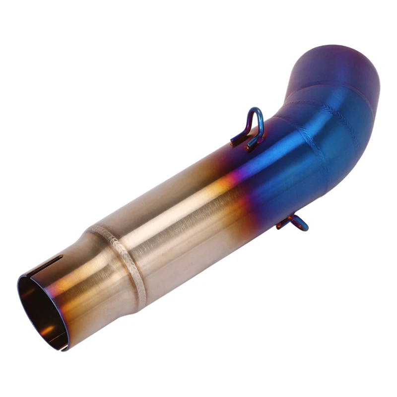 

For Suzuki GSX-S750 GSR750 BK750 Exhaust Connect Pipe Escape Mid Link Tube Modified Section 51mm Slip On Motorcycle