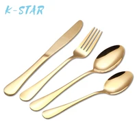 k star western food steak knife and fork cutlery knife and fork 4 ins wind suit stainless steel knife and fork spoon
