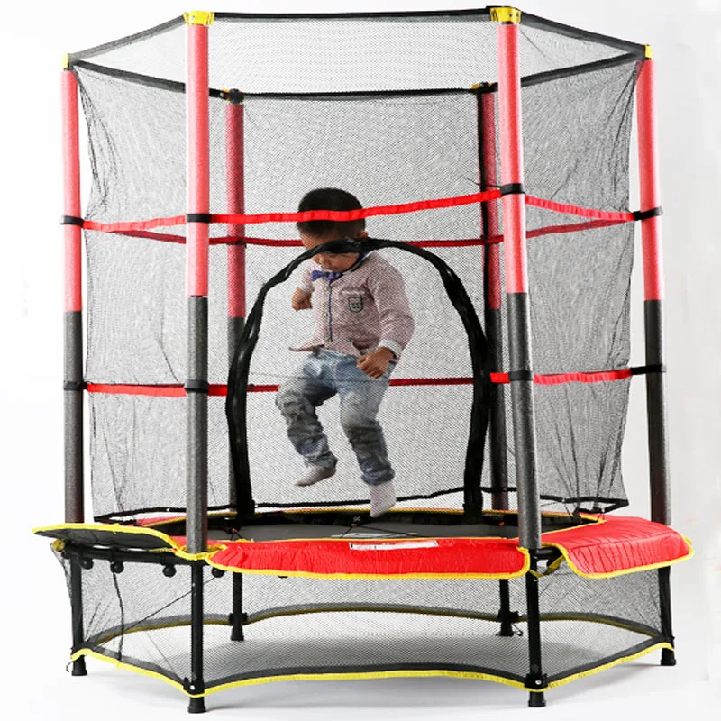 Детский прыгающий трамплин прыжки на кровати с защитной сеткой Защита
