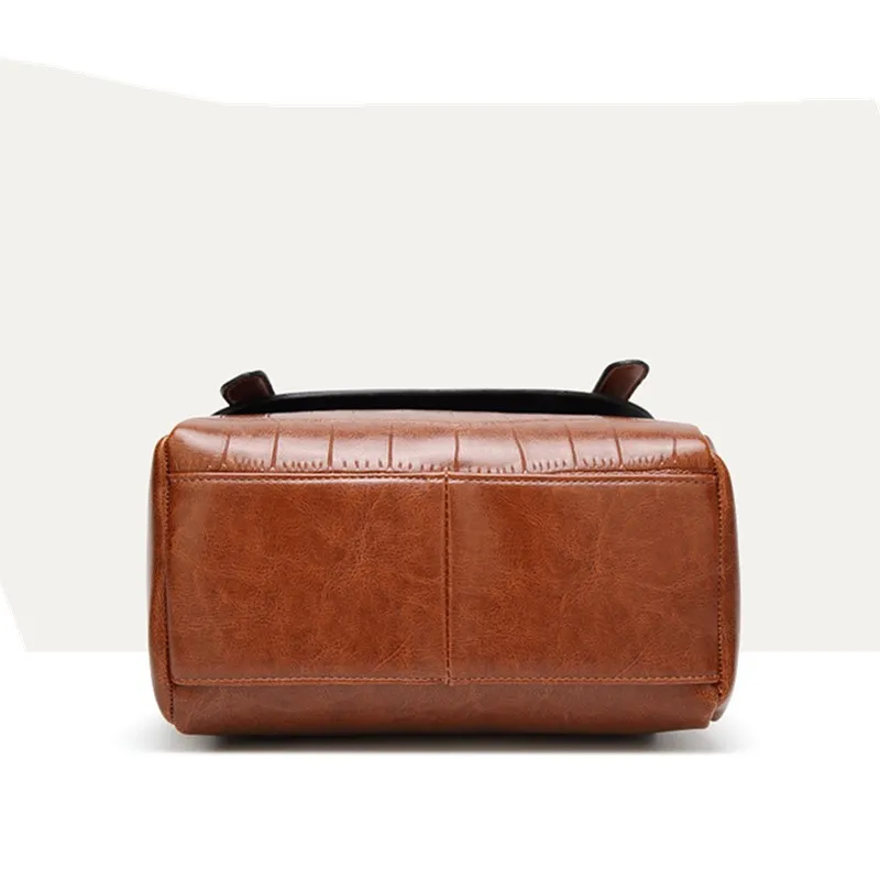 Женская сумка-тоут из натуральной кожи с крокодиловым узором | Багаж и сумки