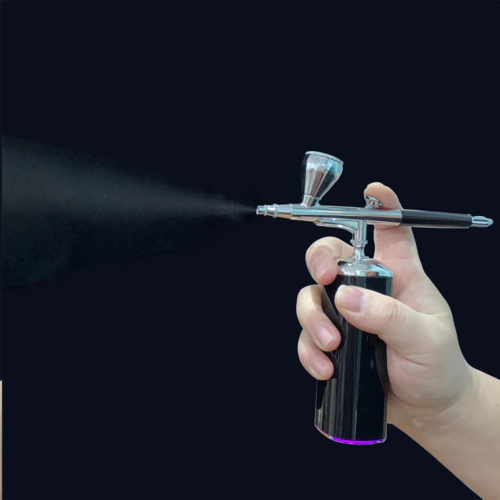 

Аэрограф Двойного действия, распылитель для макияжа, краски для тела, набор компрессоров