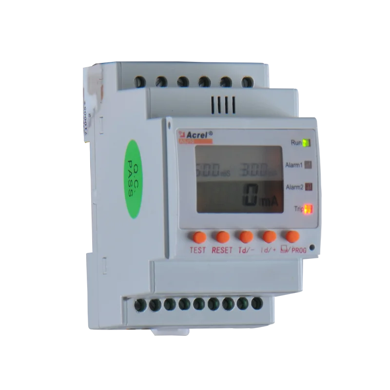 

max 30A electronic earth leakage protection relay with RS485 modbus