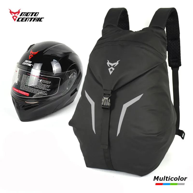 motocross helmet backpack motorcycle bag shoulder off-road package Waterproof reflective motor |