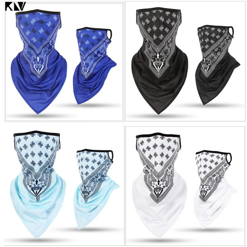 Бесшовная бандана-шарф унисекс с цветочным принтом |