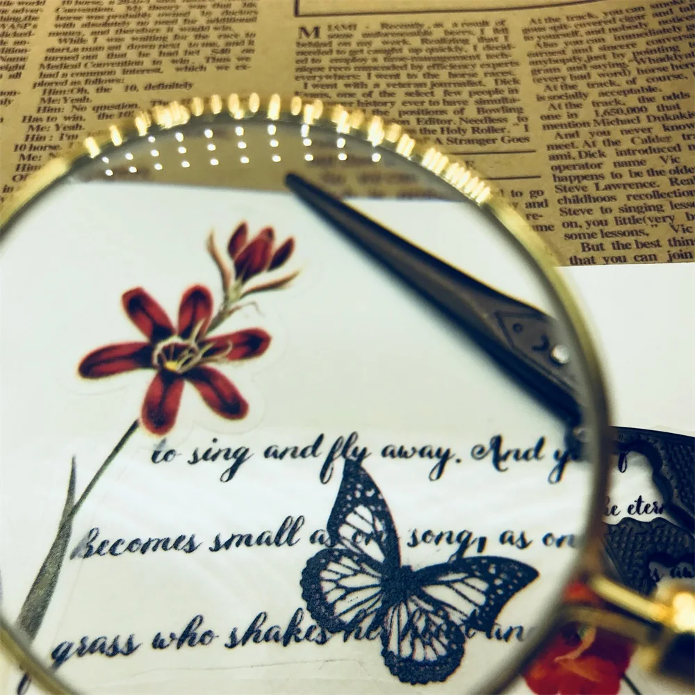 31 шт./упак. Винтаж маленький цветок листья наклейки для рукоделия Скрапбукинг