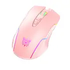 Мышь Компьютерная проводная, 6400 DPI, с RGB-подсветкой, бесшумная, LED, эргономичная, игровая