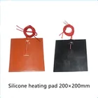 Силиконовая нагревательная подушка для 3D-принтера, Нагреватель 200 мм x 200 мм