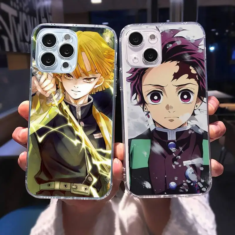 

Demon Slayer Kamado Nezuko Phone Case for iphone 13 12 11 pro max mini 6 6s 7 8 plus SE2020 X XR XS shell iphone 13 case