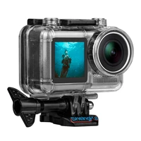 for dji osmo action camera 40m diving waterproof housing case protective shell accessories for dji 4k camaera