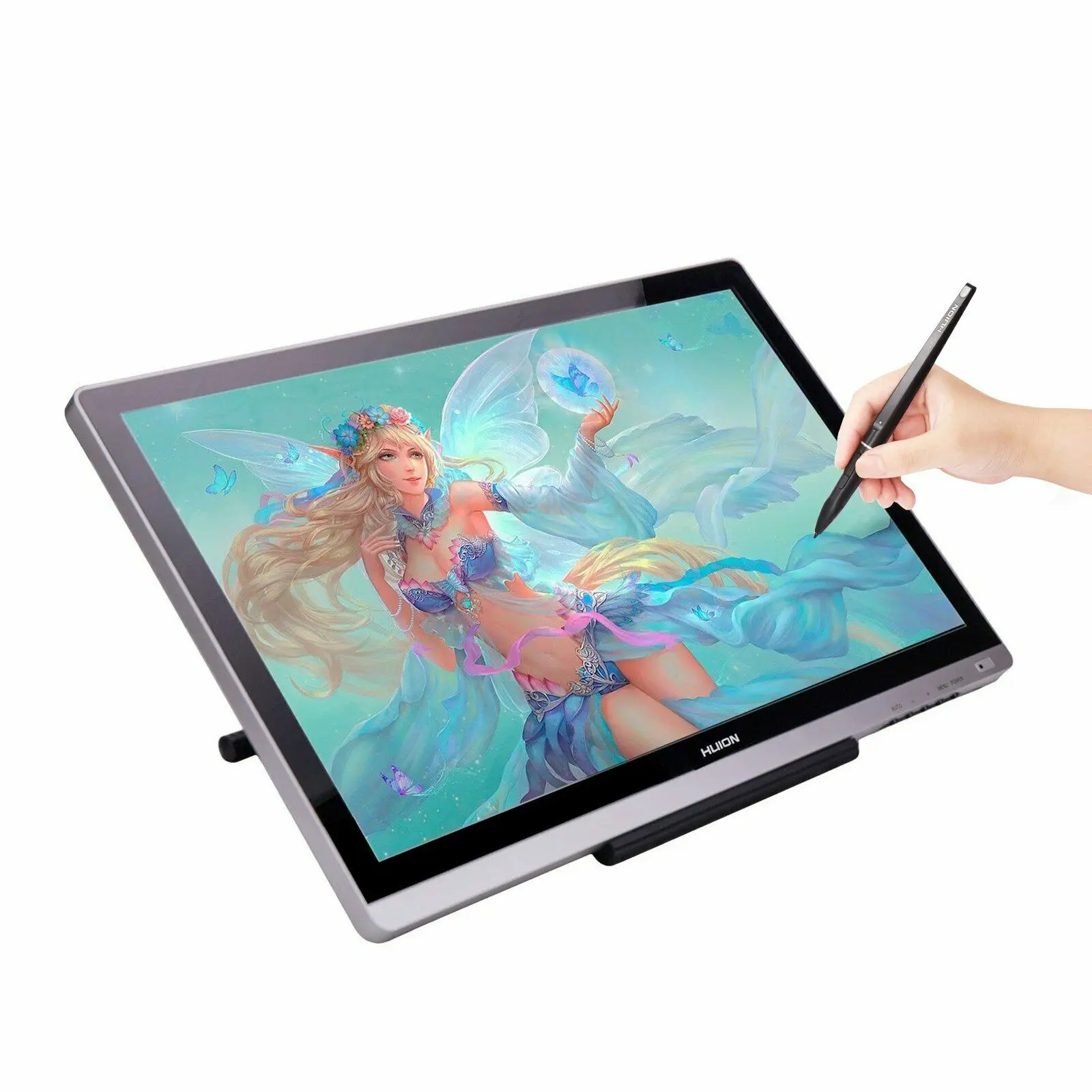 Графический планшет Huion GT220 v2 профессиональный монитор для рисования 21 5 &quotHD IPS Pen