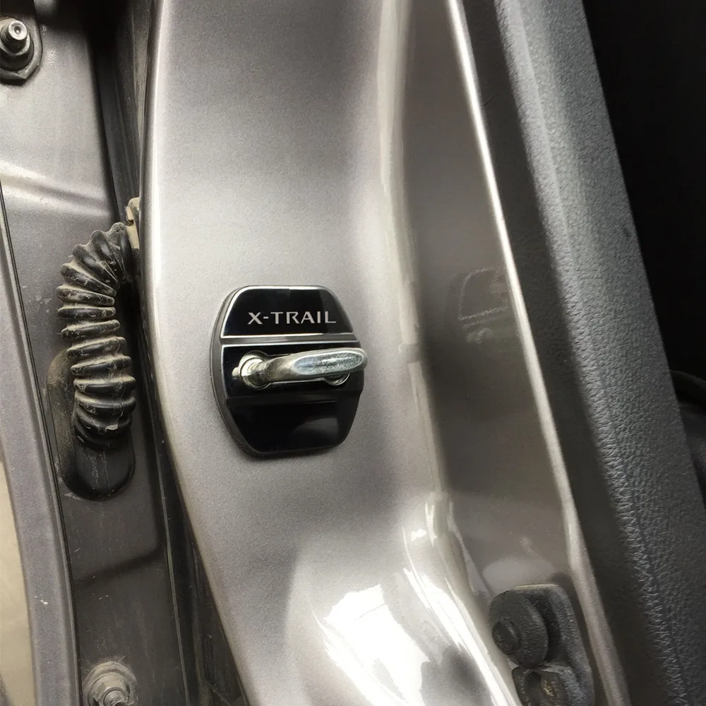 Автомобильный Стайлинг крышка дверного замка автомобиля автомобильные эмблемы