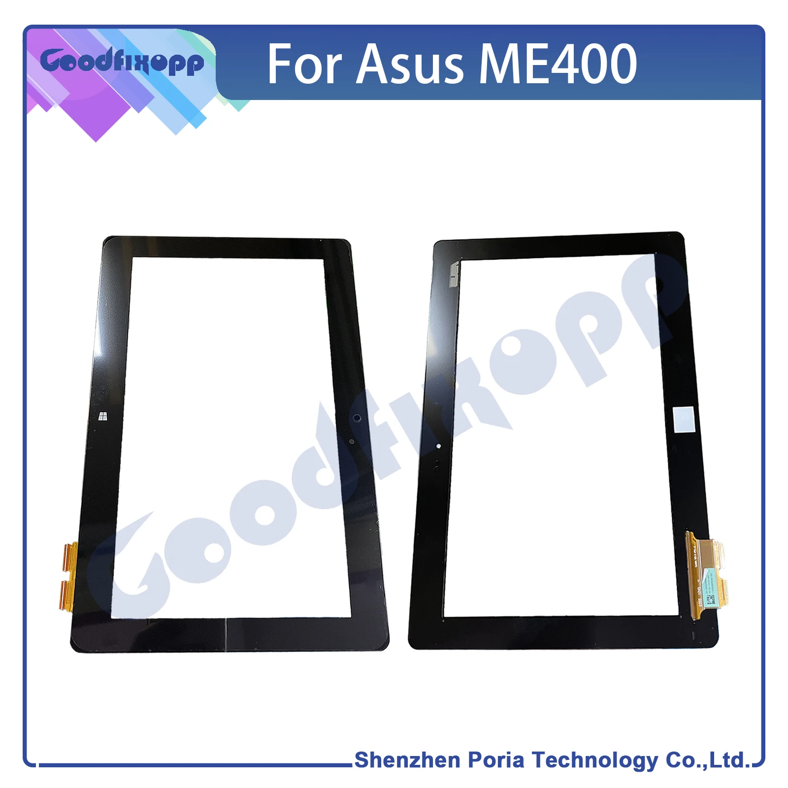 

100% Tested High Qual For Asus VivoTab Smart ME400 ME400C 5268N REV:2 FPC-2 LPPLY LCD Display of Touch Panel Screen Glass Lens