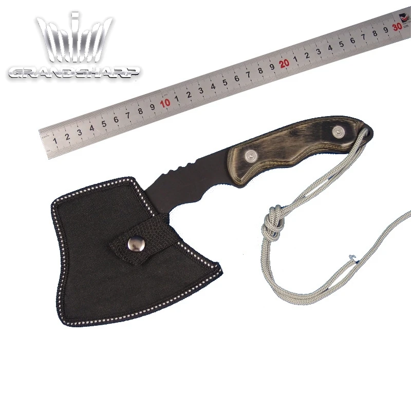 Нож Кливер тактический топор Tomahawk армейский для охоты кемпинга выживания мачете