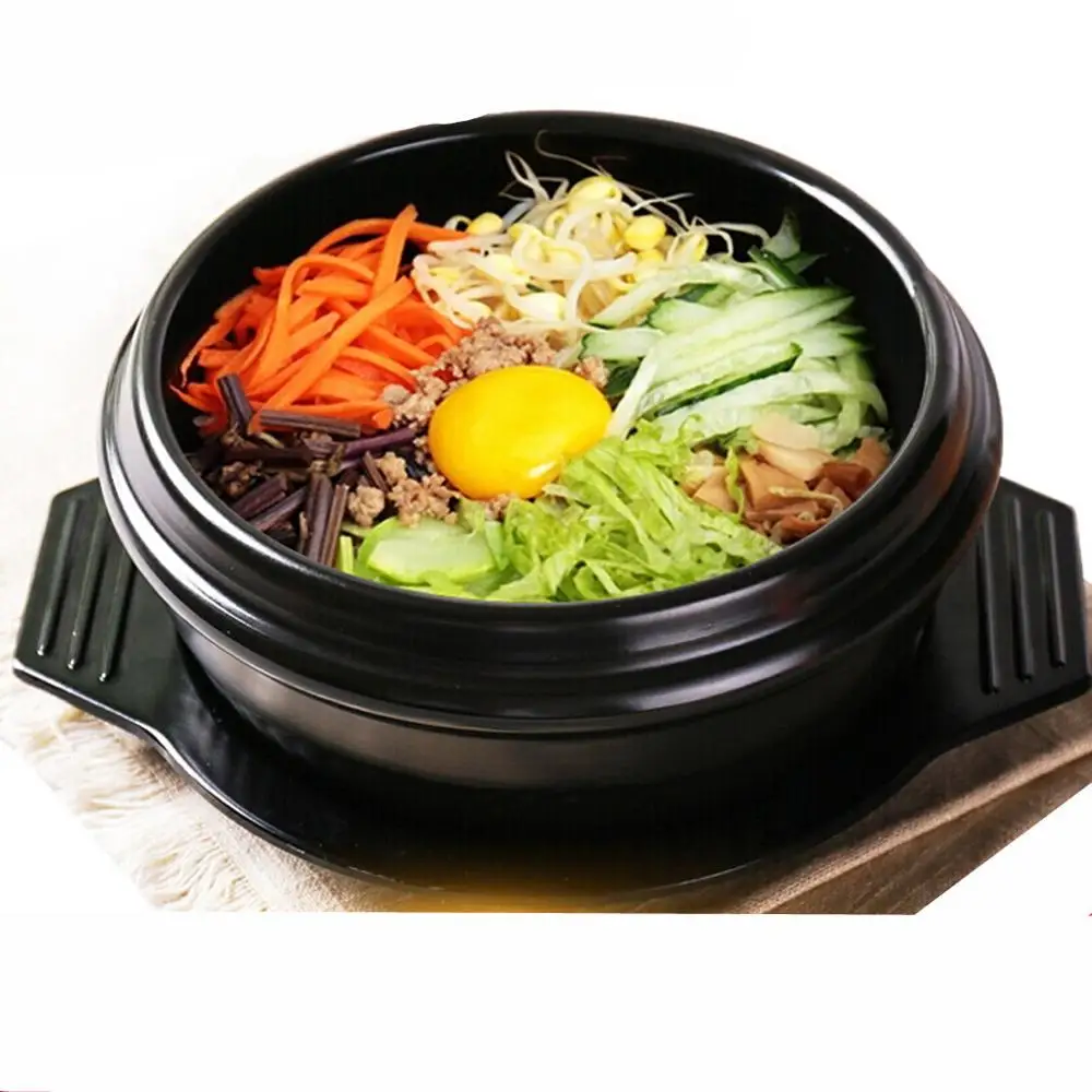 Корейская керамическая миска Dolsot для супа Bibimbap и других продуктов с