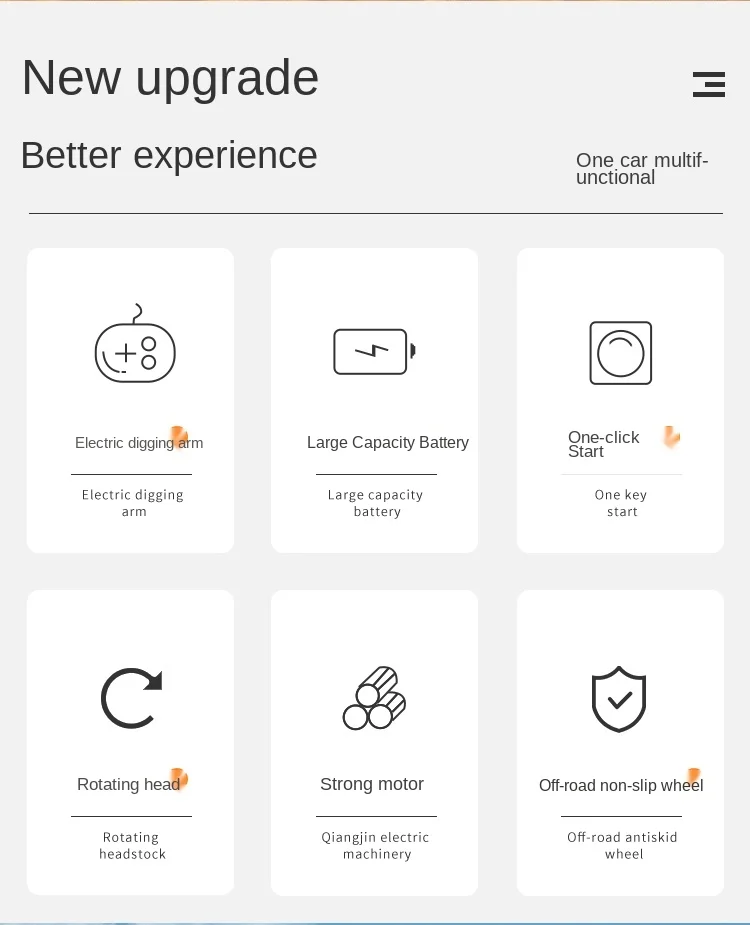

Children's Electric Excavator Can Sit and Ride Boy Tank Project Large Tilting Excavator Toy Car