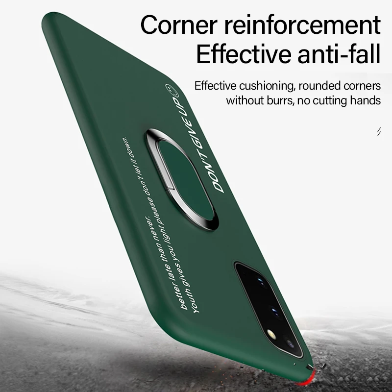 ultra thin matte pc phone case for samsung galaxy s20 s10 e 5g s9 s8 note 20 10 9 8 plus magnetic cover free global shipping