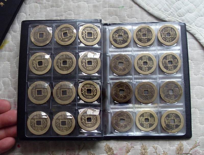 Альбом для коллекционирования монет 10 страниц 120 дюйма | Дом и сад