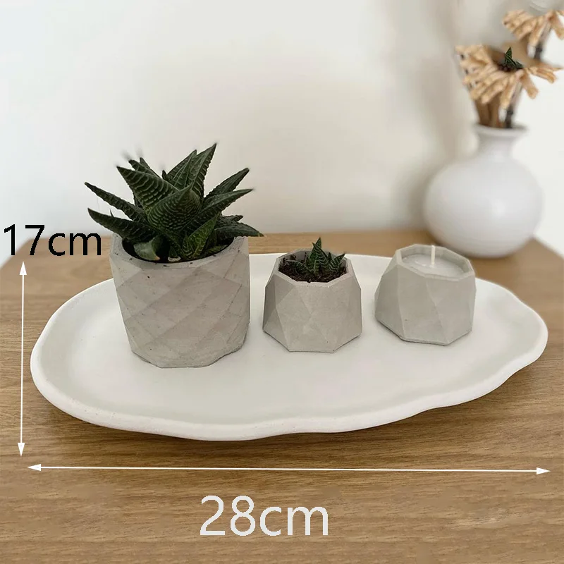 Форма для бетона неправильный дизайн поднос хранения ювелирных изделий