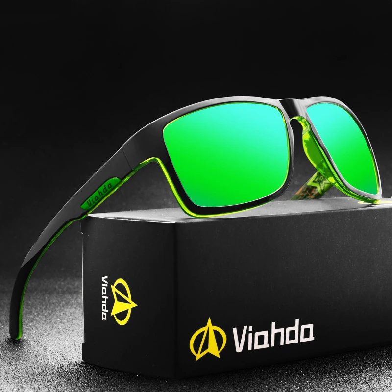 Солнцезащитные очки VIAHDA поляризационные для мужчин и женщин UV 400 брендовые