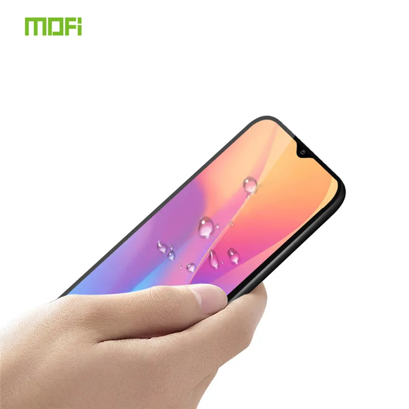 Закаленное стекло для Xiaomi redmi 8A 8 Оригинальная защита экрана Mofi с полным покрытием