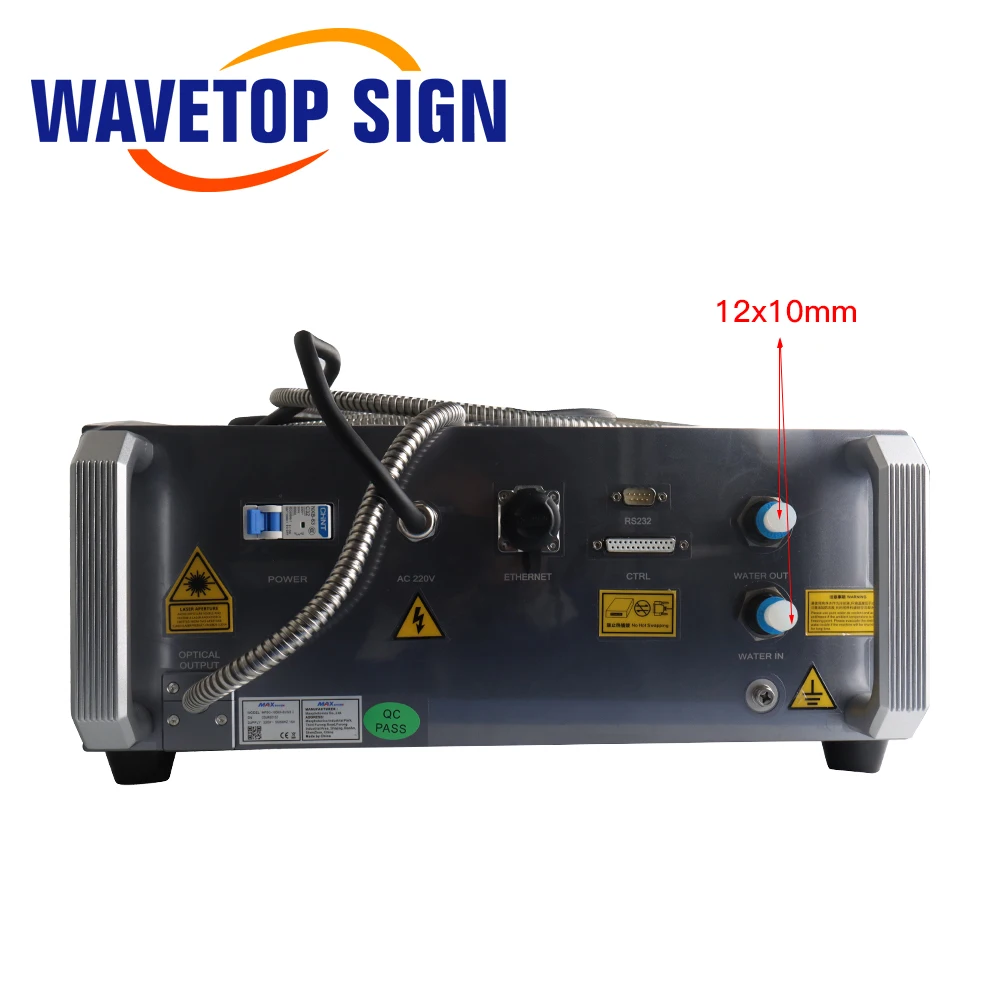 Фото Оптоволоконный лазерный источник WaveTopSign MAX MFSC-1000W MFSC-1500W, одномодовый, непрерывного действия, 1500 Вт, для станков лазерной резки оптоволокна №5