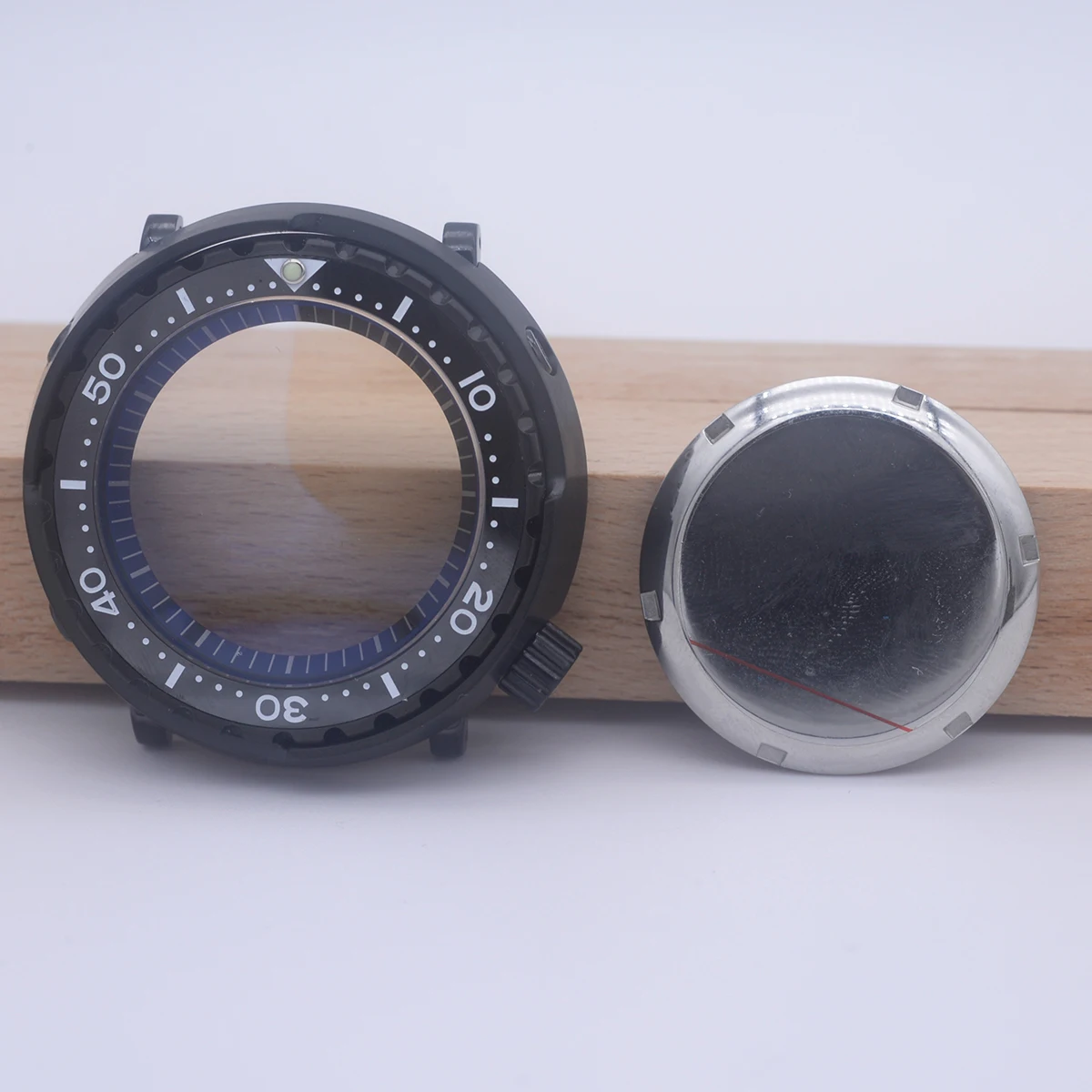 

Watch Cases For Seiko SKX007 SKX009 SKX011 Fit NH35 NH36 Movement Addition Ceramic Bezel insert Sapphire Glass Man Watch Repair