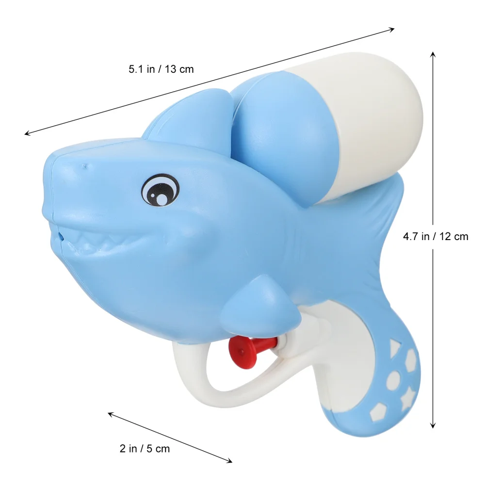 

6Pcs Shark Shaped Water Shooter Toys Water Toys Summer Beach Toys