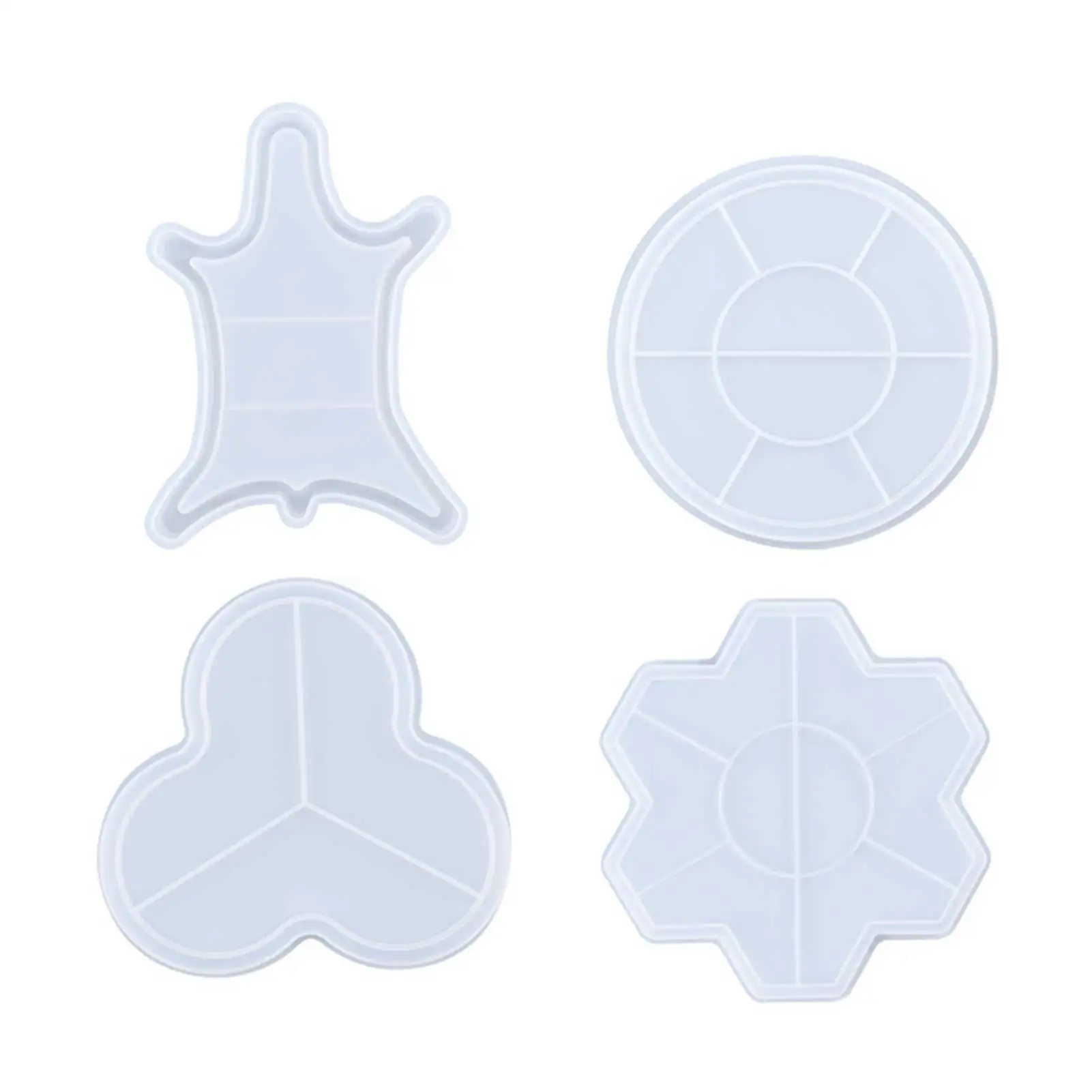

Tray Resin Molds Jewelry Plate Silicone Mold For DIY Decoration