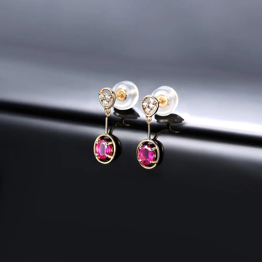 LP натуральный рубин ювелирное изделие 14 к желтое розовое золото цепочка ожерелье