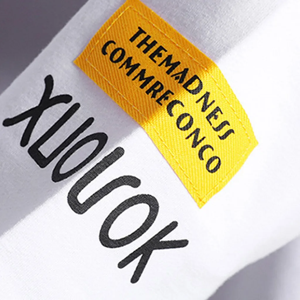 Мужская Повседневная футболка с принтом Chamsgend топ круглым вырезом и длинными