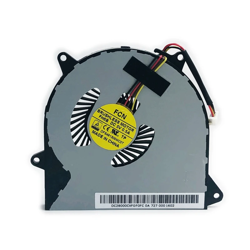 Новый оригинальный вентилятор ЦП для Lenovo IdeaPad 100 15 110 14IBD 15IBD 14AST 15ACL охладитель