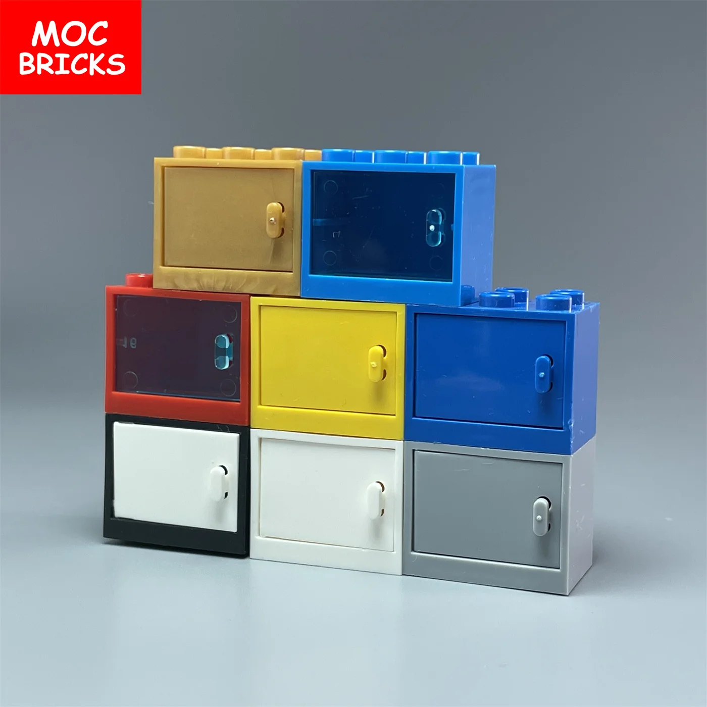 Кубики MOC ящик шкаф контейнер 2x3x2 шкафы сборные детали 4532 4533 строительные блоки