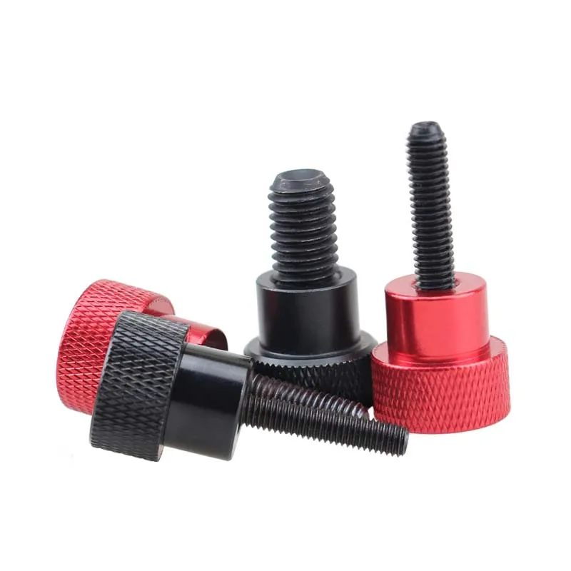 2 шт. M5 Ручка из алюминиевого сплава регулировочные винты углеродистой стали с