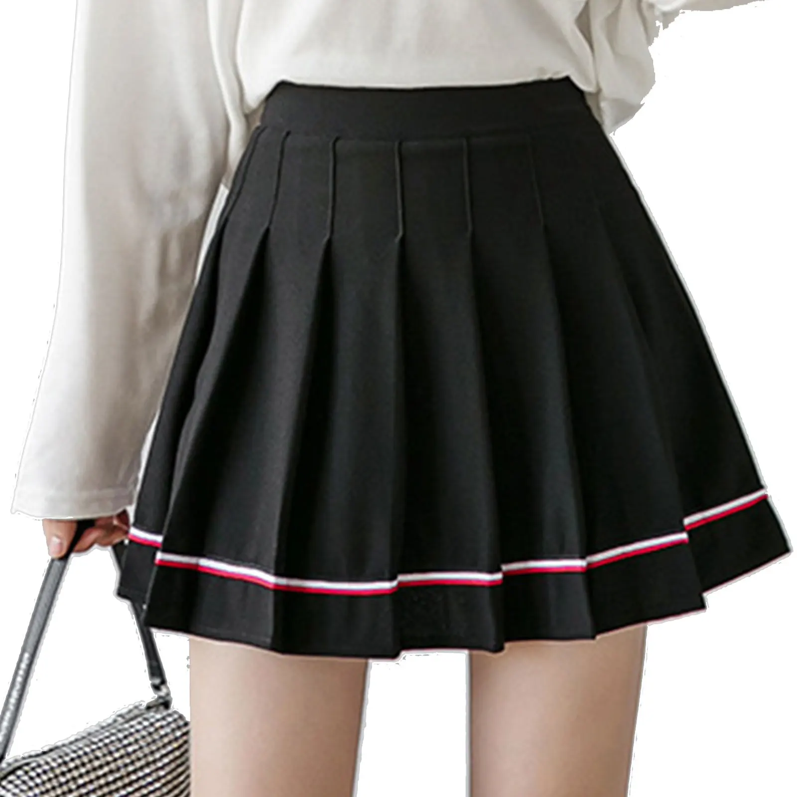 

Women High Waisted Pleated Skirt School E Girl Cosplay Uniform Harajuku Kawaii Cute Korean Clothes Skorts Golf Tennis Miniskirt