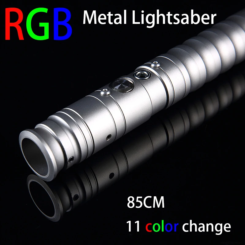 

Sword metal lightsaber toy high quality hot boy's birthday gift glowing toy flashing self-defense light music glow stick saber