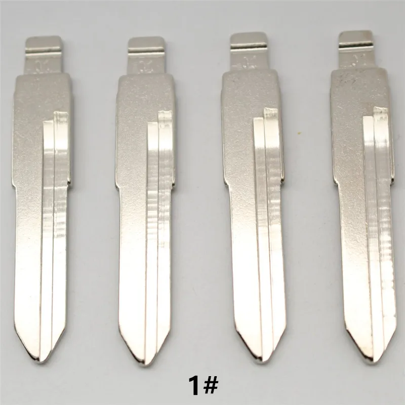 

XIEAILI OEM 50Pcs 01# Metal Uncut Flip KD Remote Key Blade For Vw Santana/Jetta Mid Slot K346