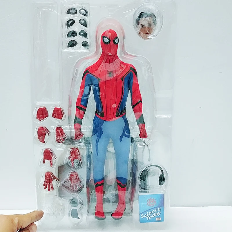 30 см HC горячие игрушки Совместимые Marvel Мстители Человек-паук супергерой BJD подвижные суставы фигурка модель игрушки кукла для подарка