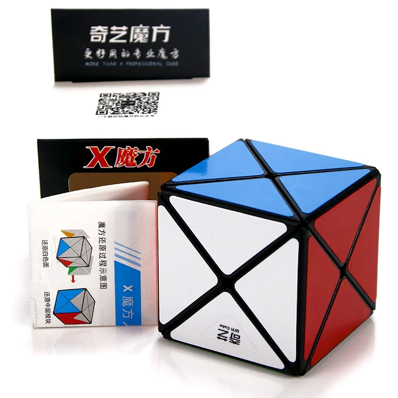 

Original Qiyi X Neo Cube 2x2x2 X-shaped Magic Cube Qiyi X Cubing Speed 2x2 Cubo Magico Strange-shape Puzzle Cube Toys Children