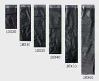 32 sizes plastic courier bag black self adhesive express envelope plastic poly shipping bag mailing bag pouch storage bag 100pcs