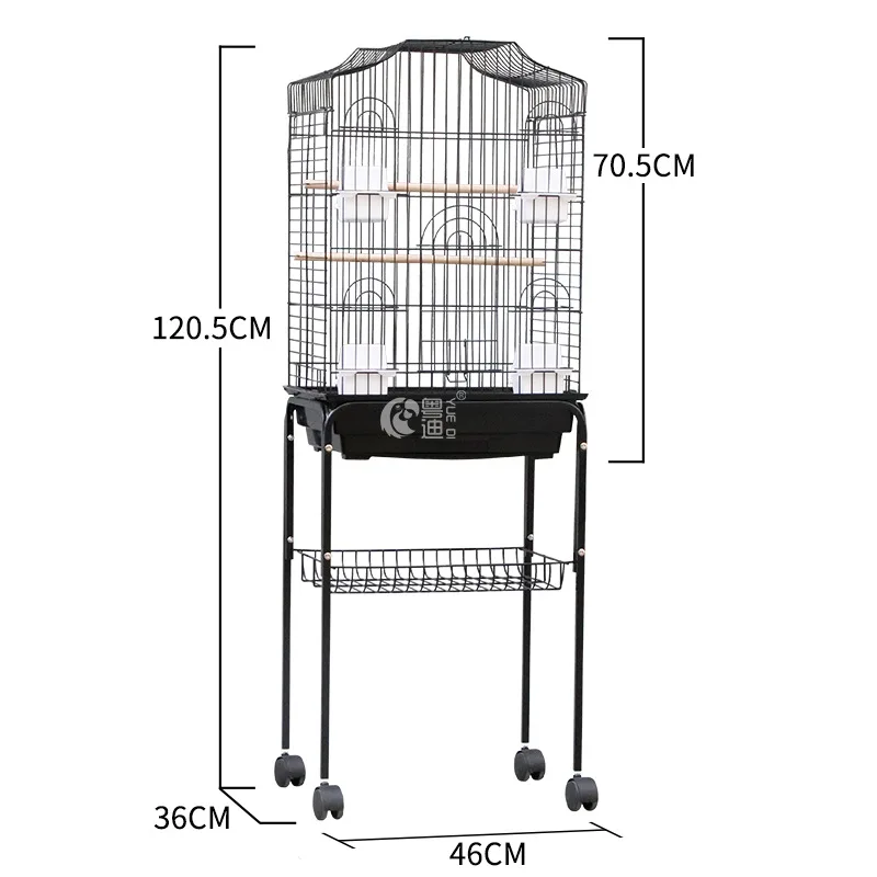 Роскошное искусственное украшение клетка из кожи тигра для попугая и зверей