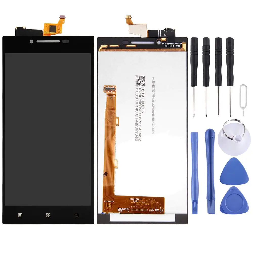 

LCD Display Touch Screen Replacement LCD Screen and Digitizer Full Assembly for Lenovo P70 / P70-t / P70t / P70-A / P70A Black