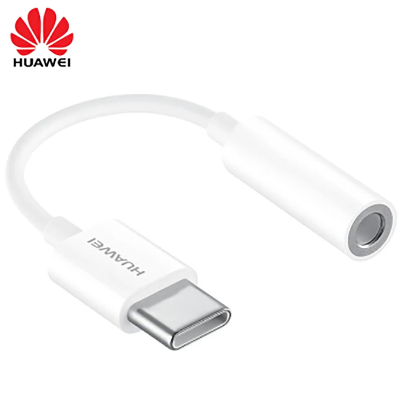 Аудиокабель HUAWEI с разъемом типа C 3 5 кабель для наушников USB на мм адаптер Huawei P10 P20
